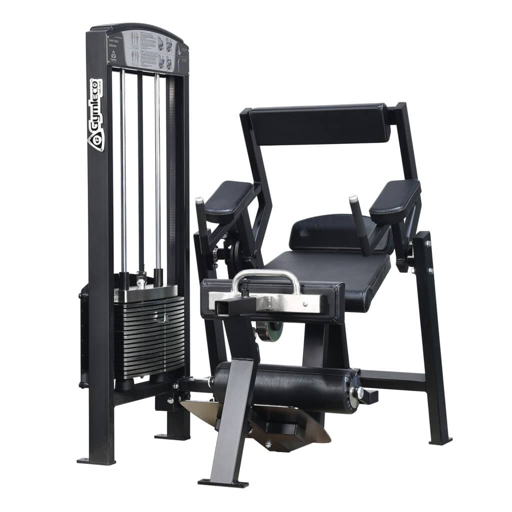 365B Lumbar Abdominal gym machine with armrest from Gymleco