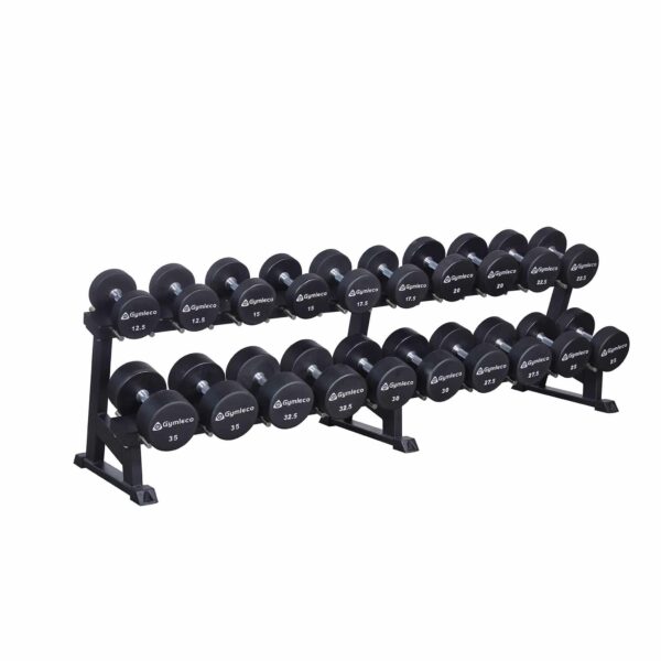 440F-1200 dumbbell rack for 5 pairs with dumbbells