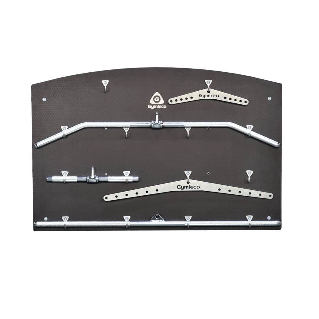 495-1 Wall mounted handles and accessories board 14 placements väggfäst handtags-och tillbehörstavla 14 platser