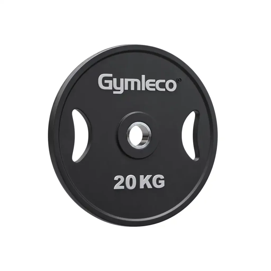 gymleco 20 kg weight plate in polyurethane