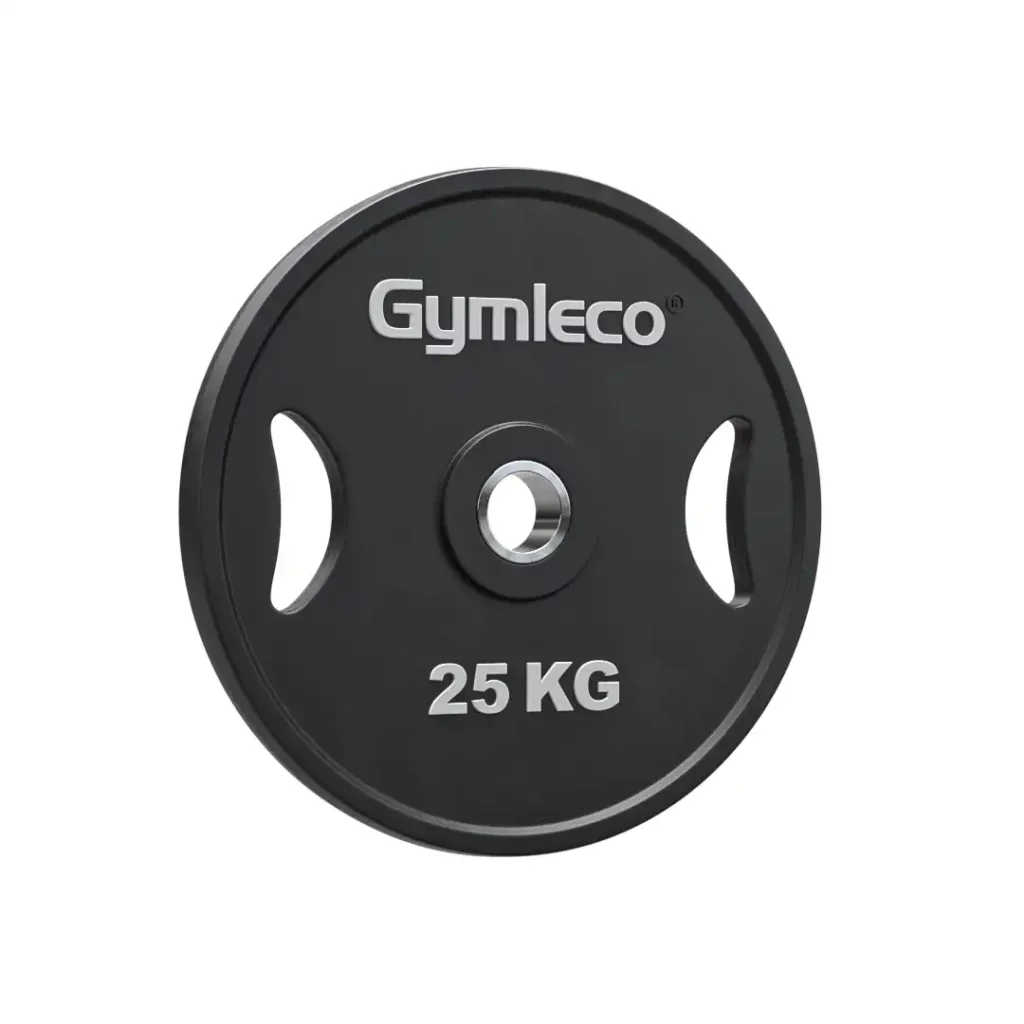 gymleco 25 kg weight plate in polyurethane