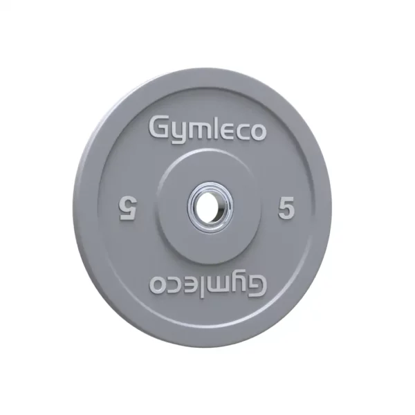 Rubber weights in color in high quality from Gymleco, 5kg