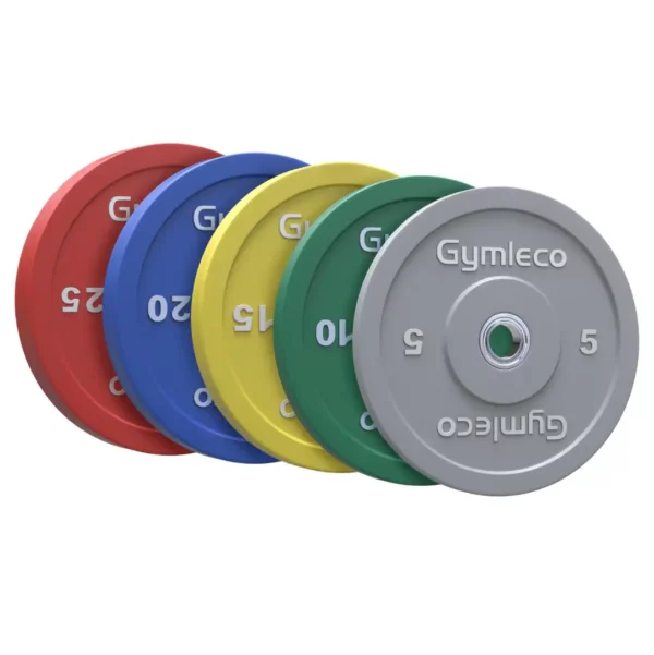 Rubber weights in color in high quality from Gymleco