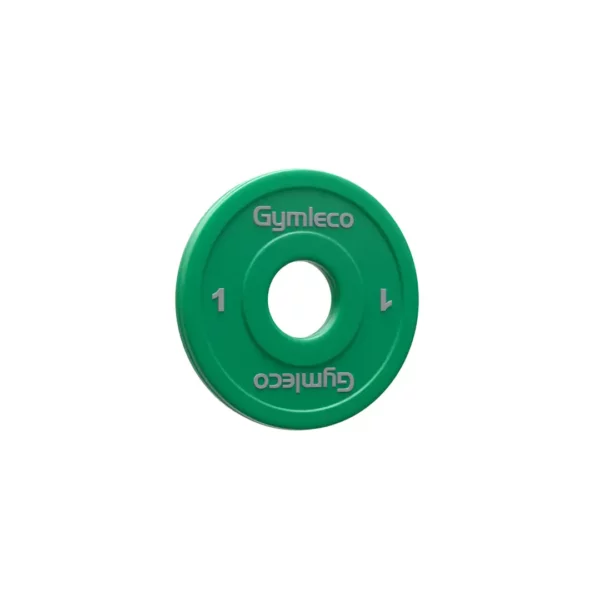 Fractional weight plates from Gymleco in 1 kg