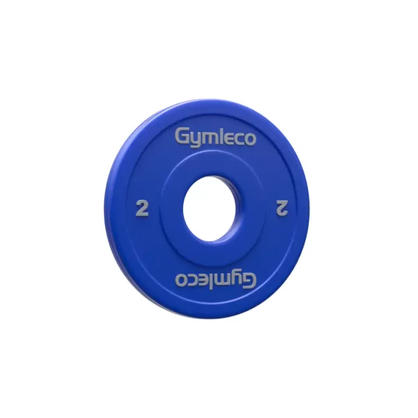 Fractional weight plates from Gymleco in 2 kg