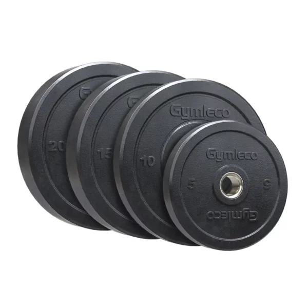 Bumper weight plates from Gymleco