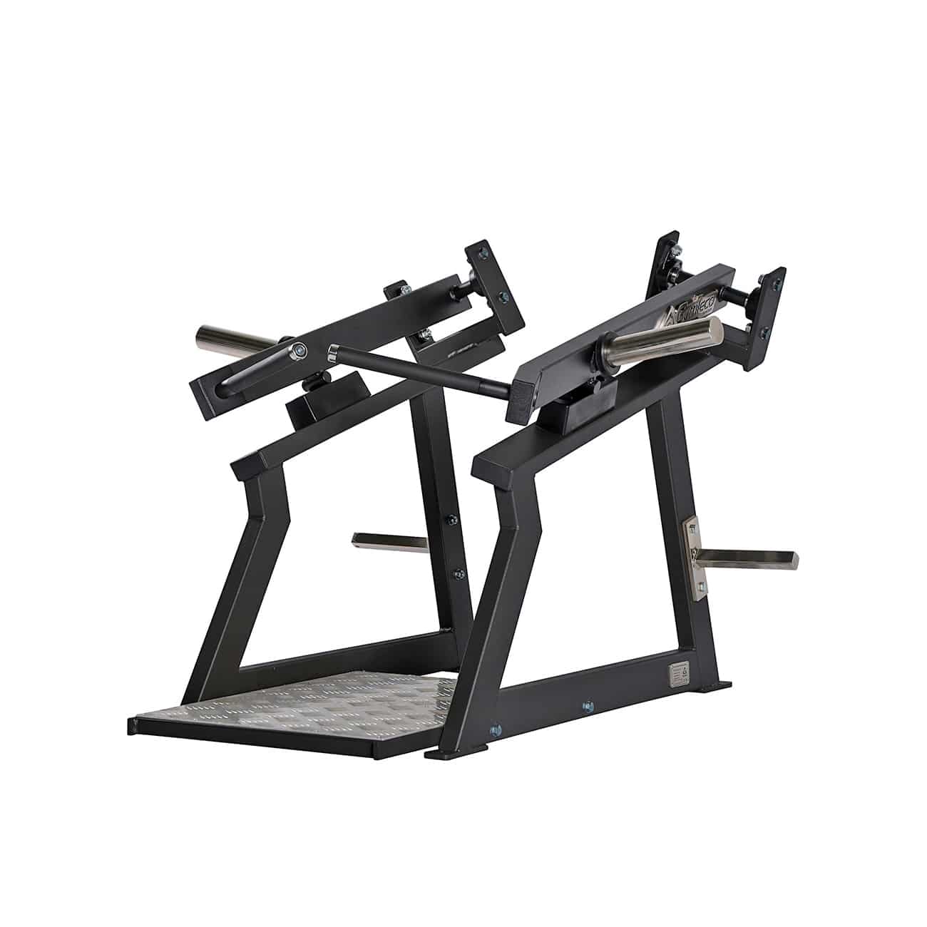Upright row gym machine from Gymleco, product picture with white background