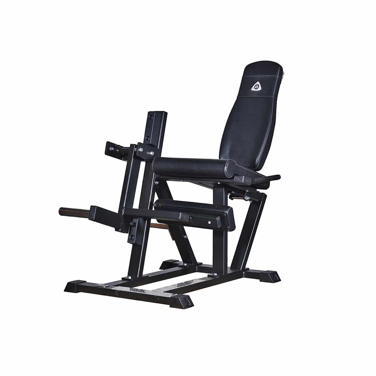 leg extension gym machine from gymleco, product picture with white background