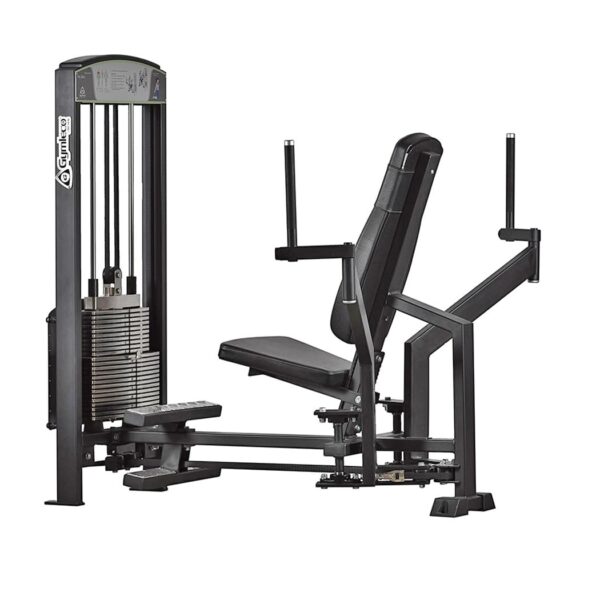 323 Seated Pec Deck selectorized chest machine from Gymleco