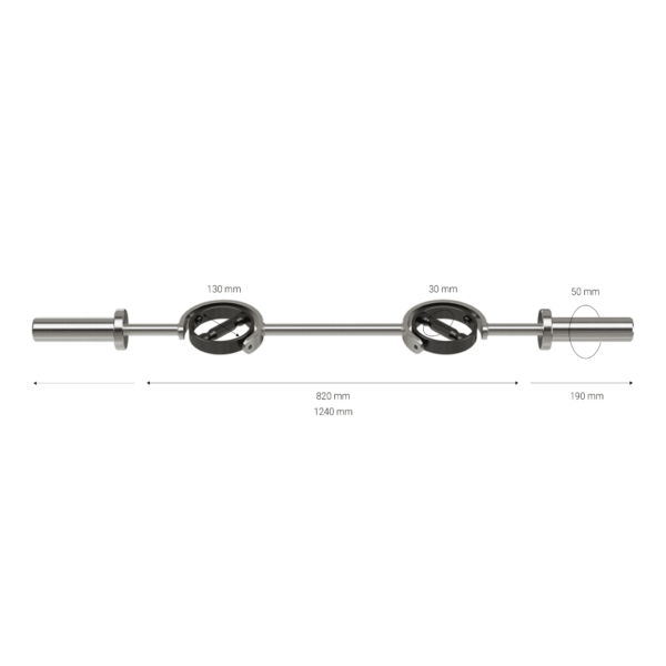 Supra-curl-bar-415Q-measurements