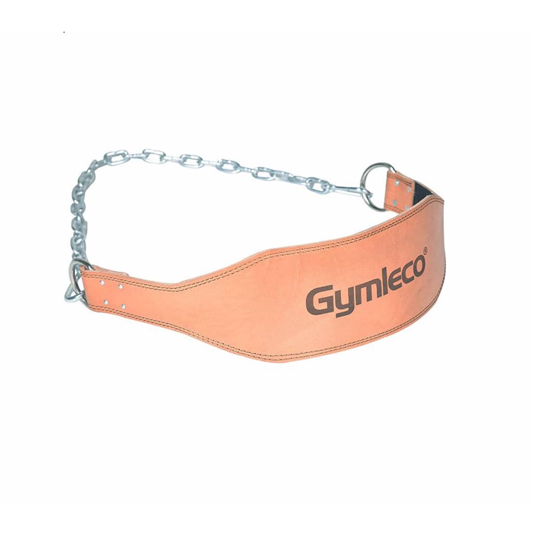 gymleco dips belt leather