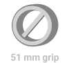 barbell info 51 mm in grip