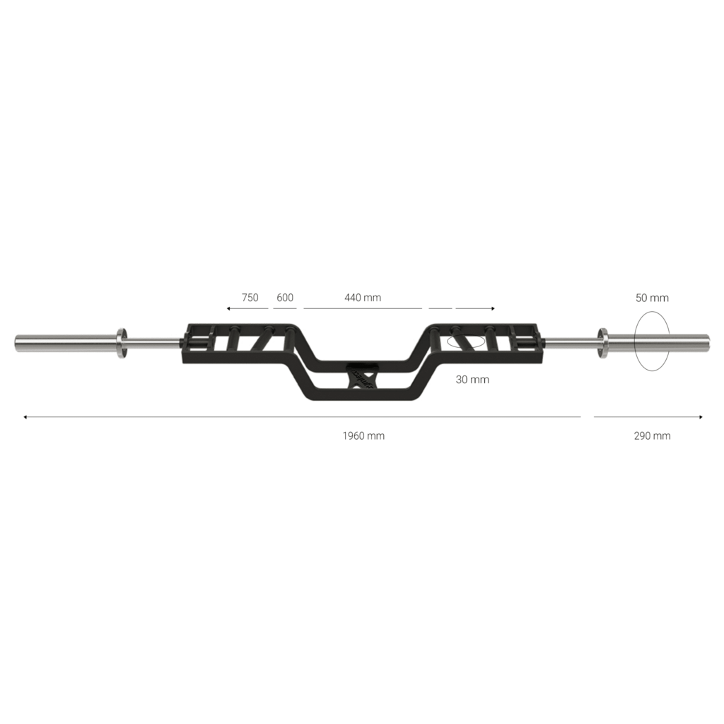 curved-multi-grip-bar-819C-measurements
