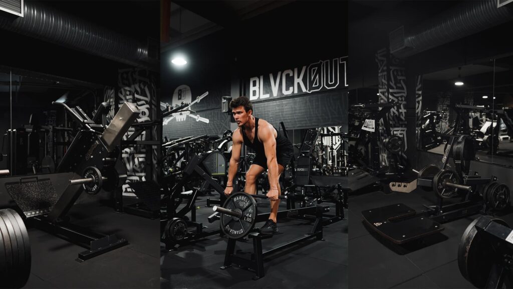 Gymleco gym machines at Blackout gym