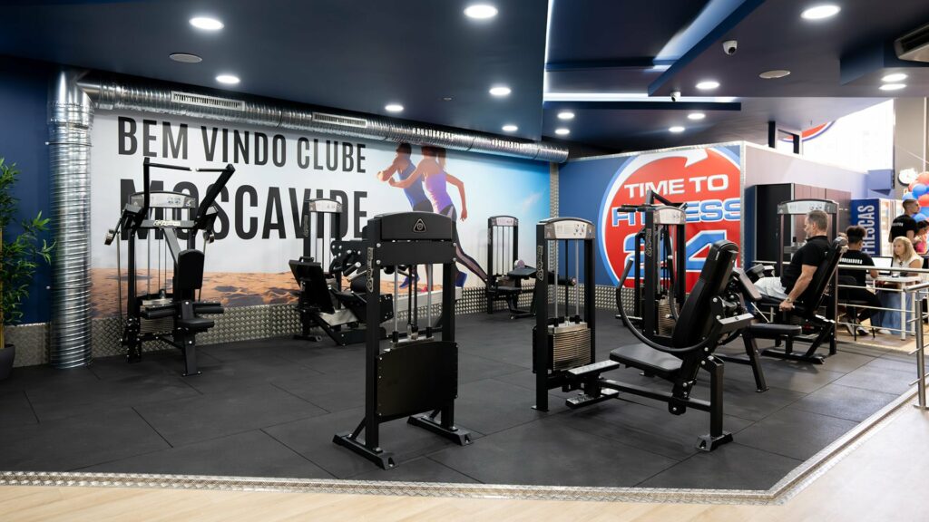 The new Time to Fitness 24 gym in Portugal