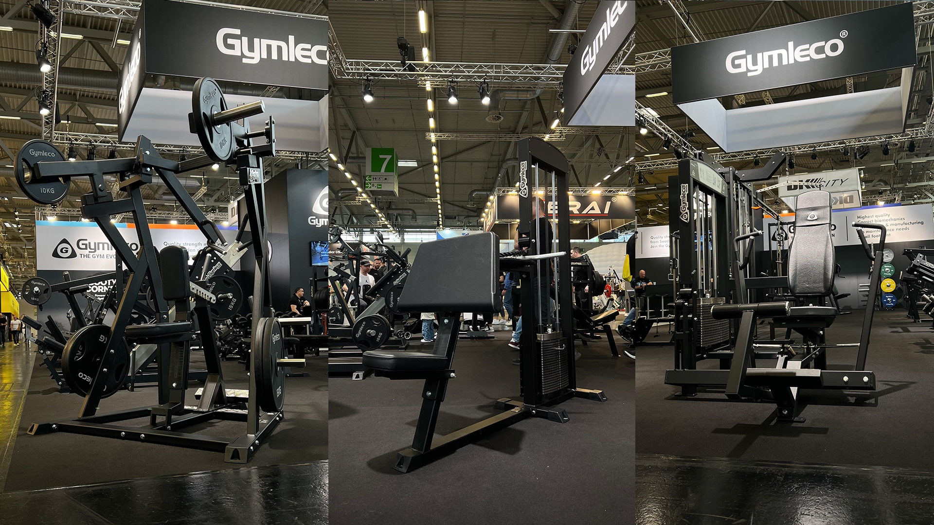Gymleco gym machines at FIBO 2024